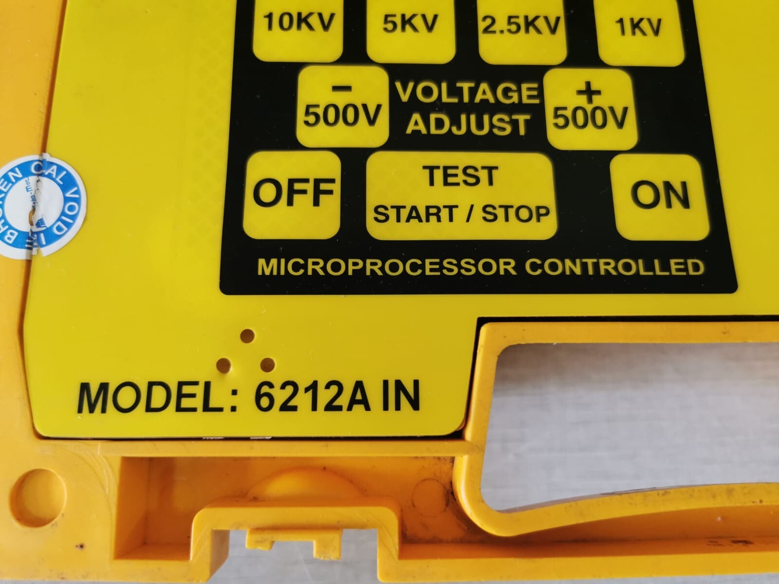 SEW Eurodrive 6212A-IN SEW 6212A IN DIGITAL HIGH VOLTAGE DIGITAL INSULATION TESTER 9