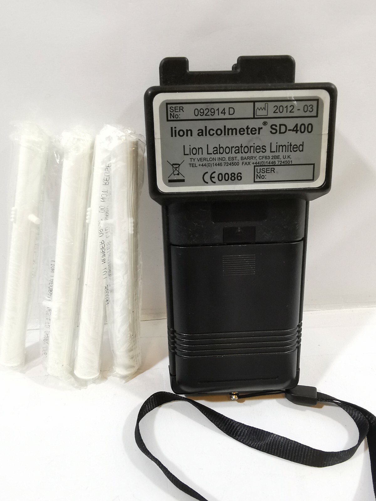 LION ALCOLMETER SD-400 LION ALCOLMETER SD-400 Hand Held Breathalyser real 6