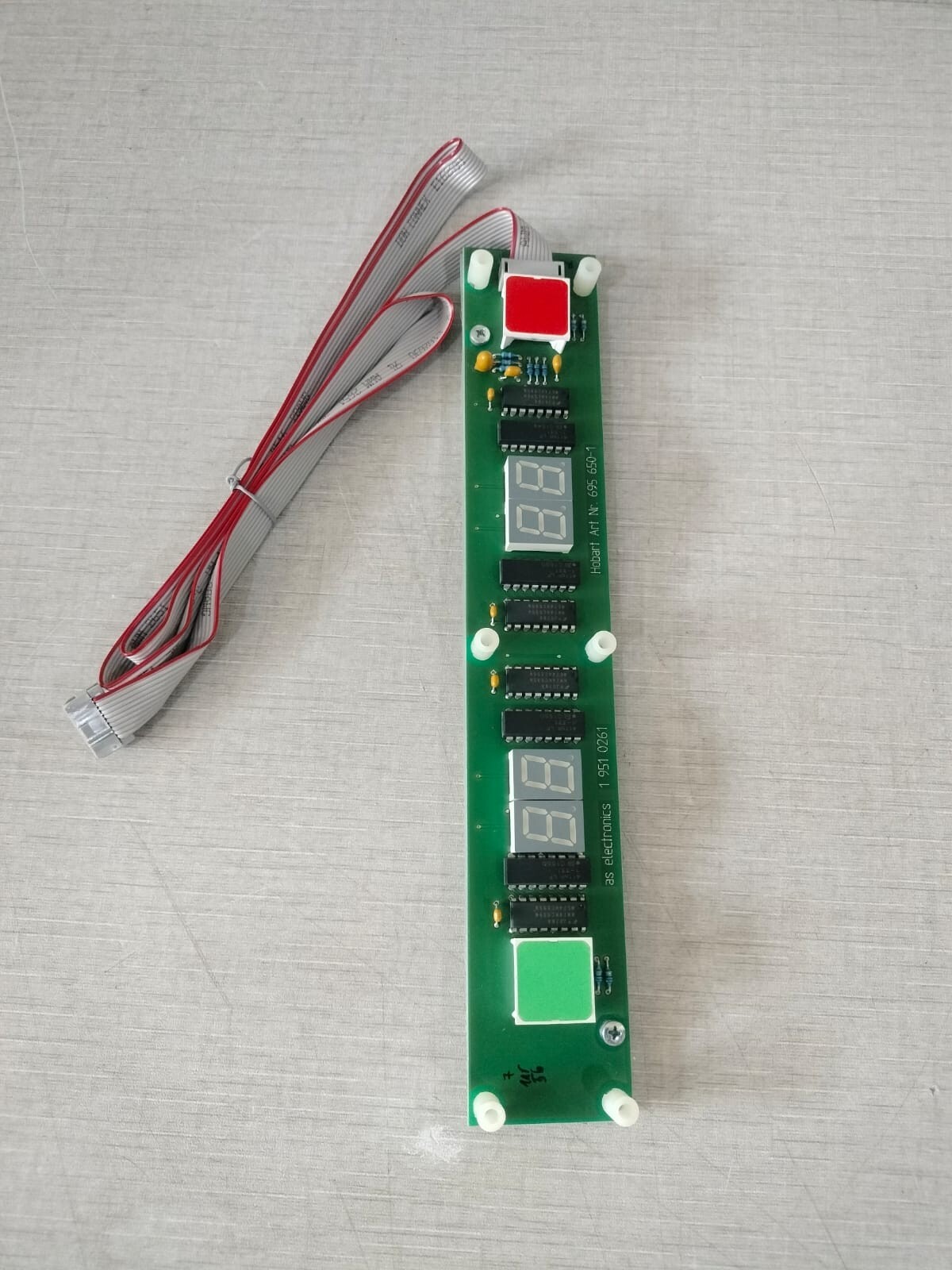 Hobart 40036 005 Hobart Art Nr. 695 650-1 Electronics 1 951 0261 Control Board 40036 005 Rev.003 4