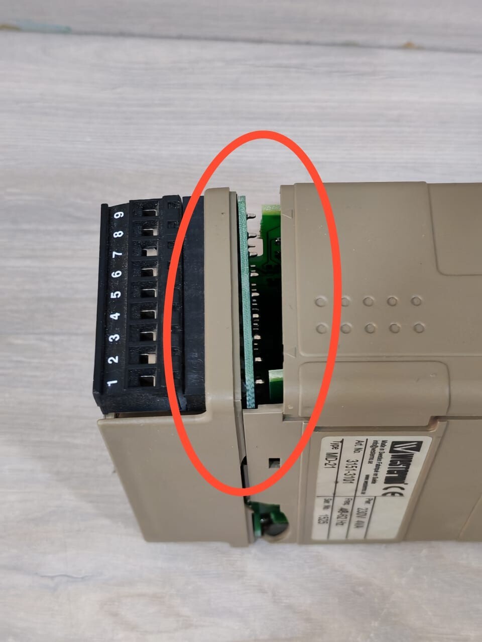 WESTERMO 3151-3101 WESTERMO MD-21 3151-3101 CURRENT LOOP CONVERTER 230V 4VA 10