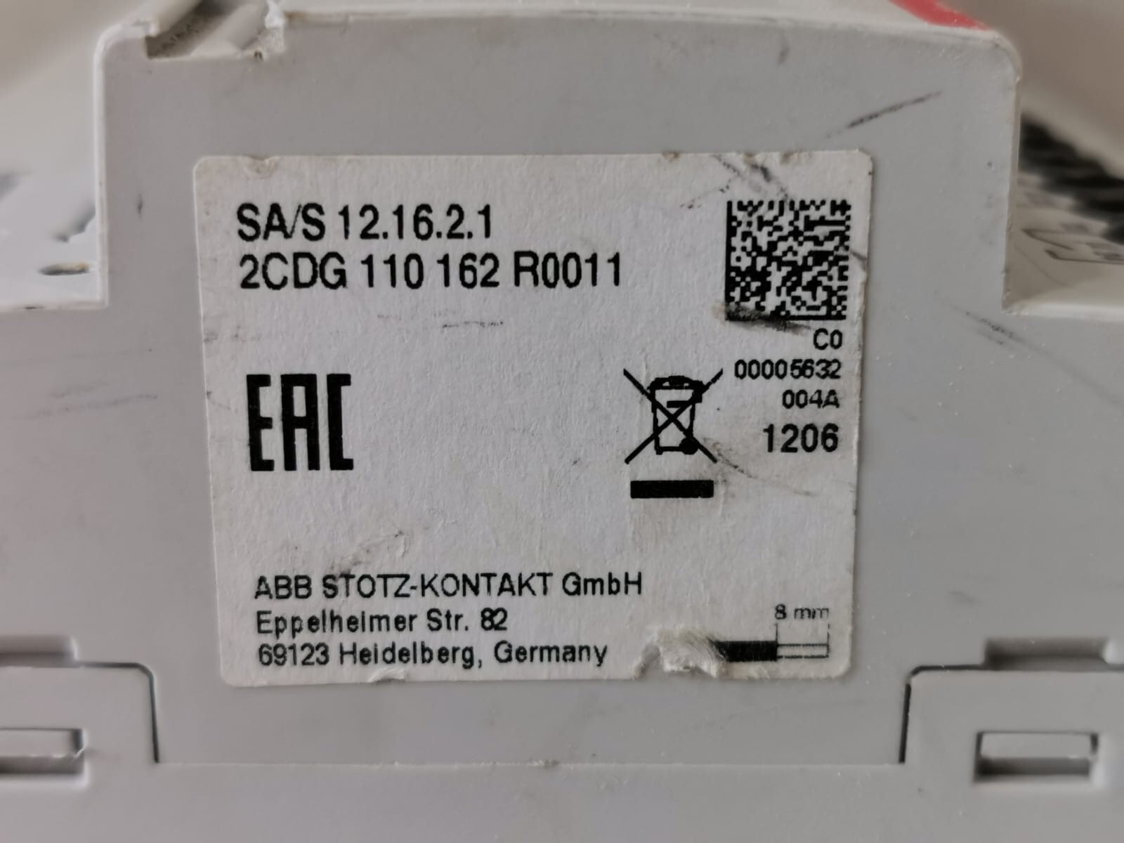 ABB SA/S12.16.2.1 ABB SA/S12.16.2.1 Switch Actuator 2CDG110162R0011 3