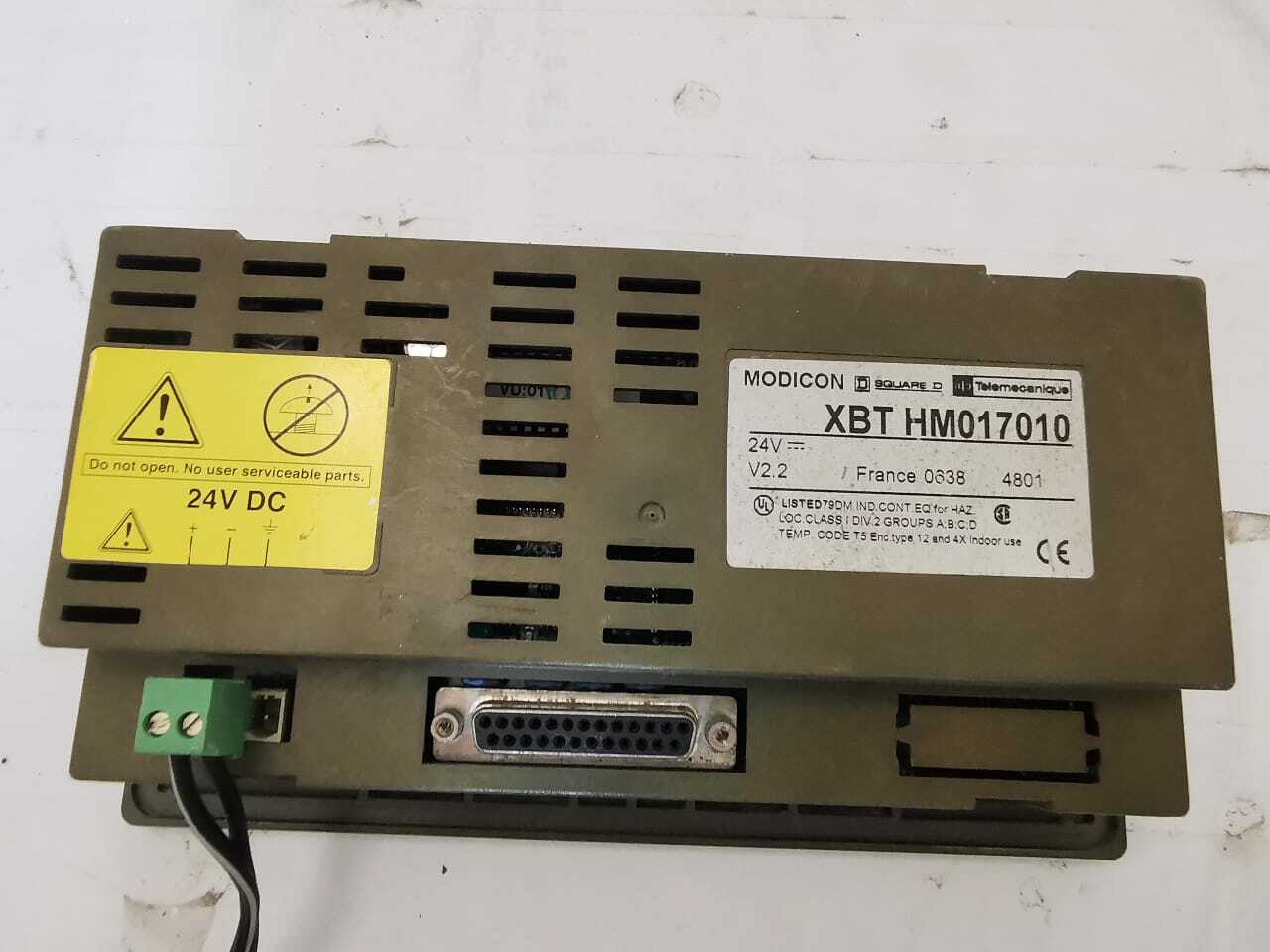 Schneider Electric HM017010 TELEMECANIQUE XBT HM017010 MODICON 0638 V2.2 24V 5