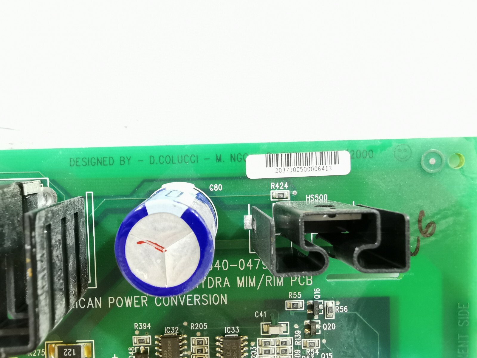 AMERICAN POWER 640-0479D REV4 American 640 0479D REV4 Power Conversion 640 0479D REV4 2000 Hydra Mim/rim PCB Board 4