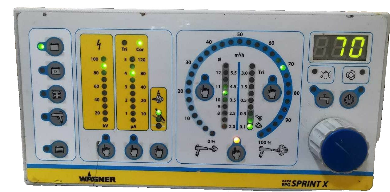 WAGNER EPG-SPRINT X WAGNER EPG-SPRINT X 85-250VAC 47-440Hz MAX.40W Controller UNIT 2