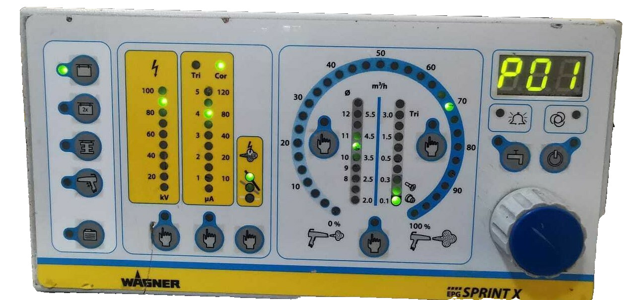 WAGNER EPG-SPRINT X WAGNER EPG-SPRINT X 85-250VAC 47-440Hz MAX.40W Controller UNIT 3