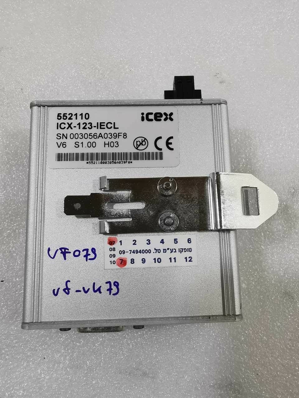 iCEX 552110 /  ICX-123-IECL iCEX 552110 MODEM SP energycontrol ICX-123-IECL 5