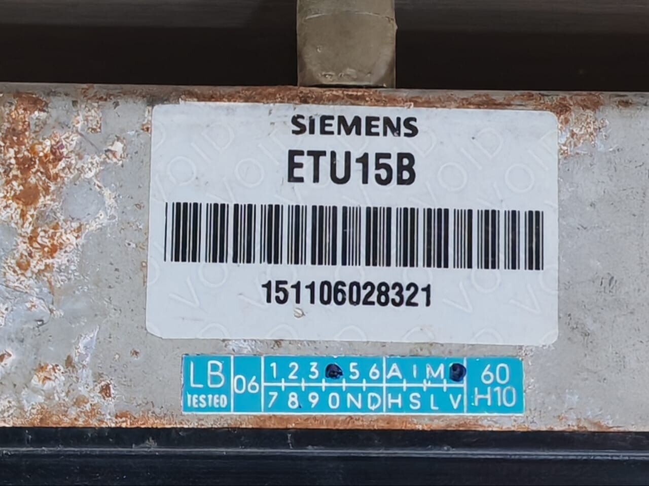 Siemens ETU15B SIEMENS ETU15B TRIP UNIT 2