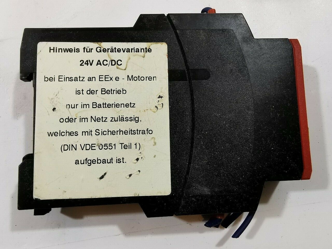 ABB GHC-106-02 ABB VDE 0435 / C250 CONTROL UNIT GHC 106 02 01 R 0015 4
