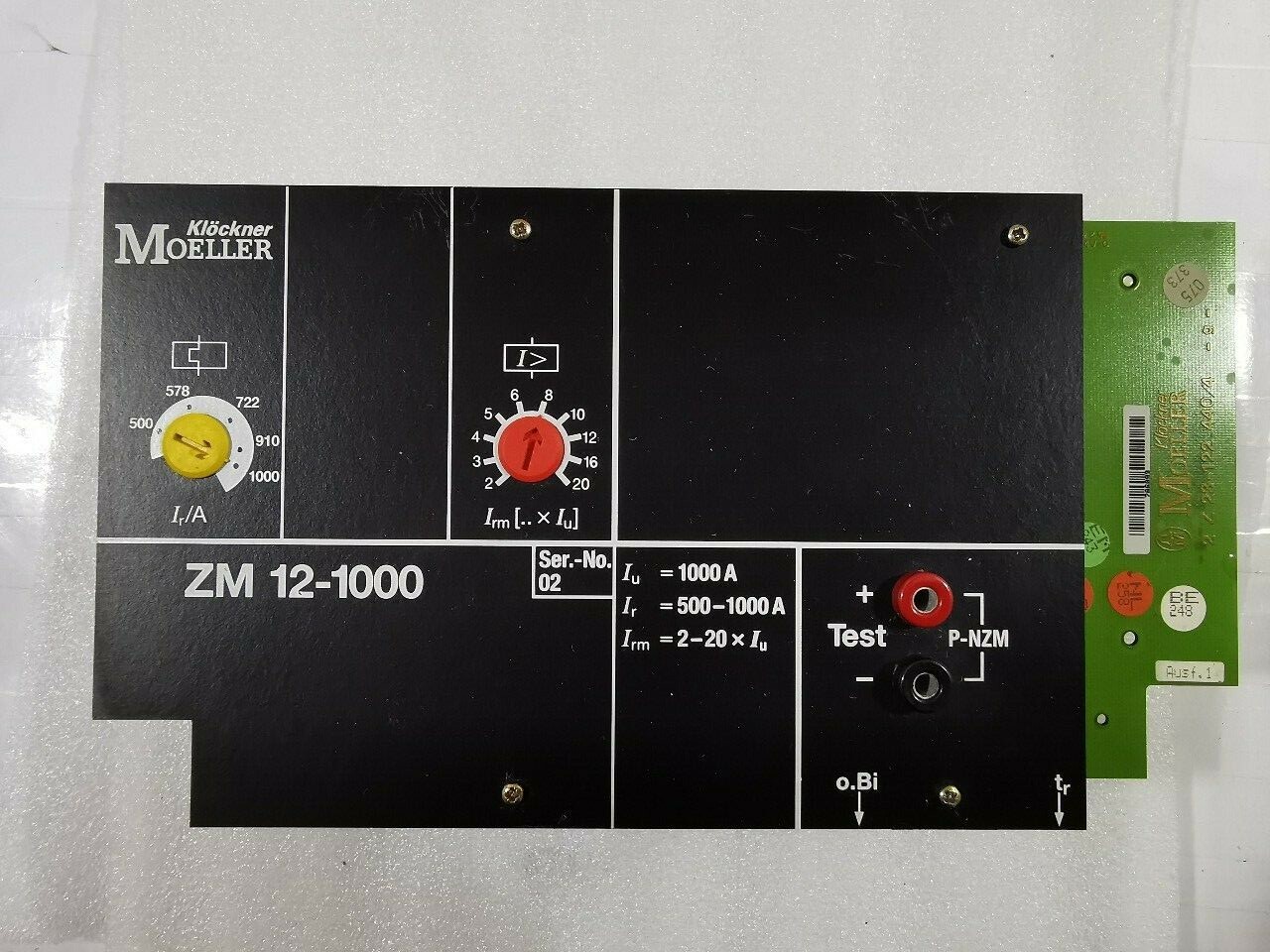 Eaton ZM-12 KLOCKNER-MOELLER ZM 12-1000 2