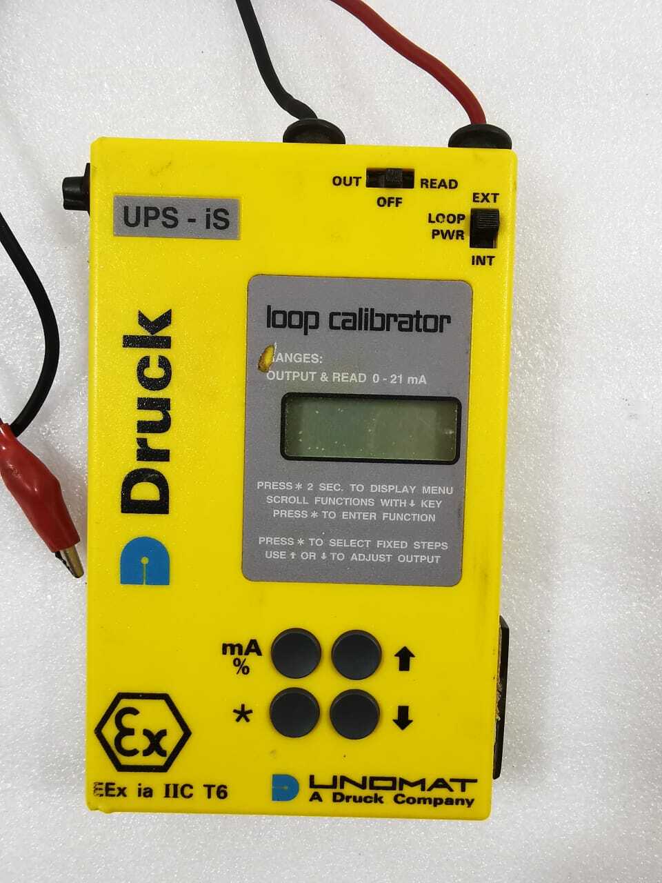 DRUCK UPS-IS LOOP CALIBRATOR - / BATTERY