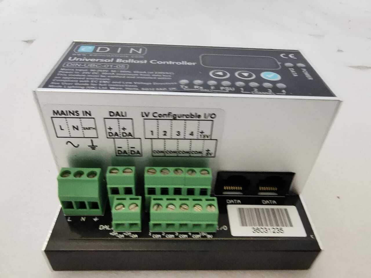 EDIN DIN-UBC-01-05 EDIN DIN-UBC-01-05 Universal Ballast Controller 24VDC 50mA 7