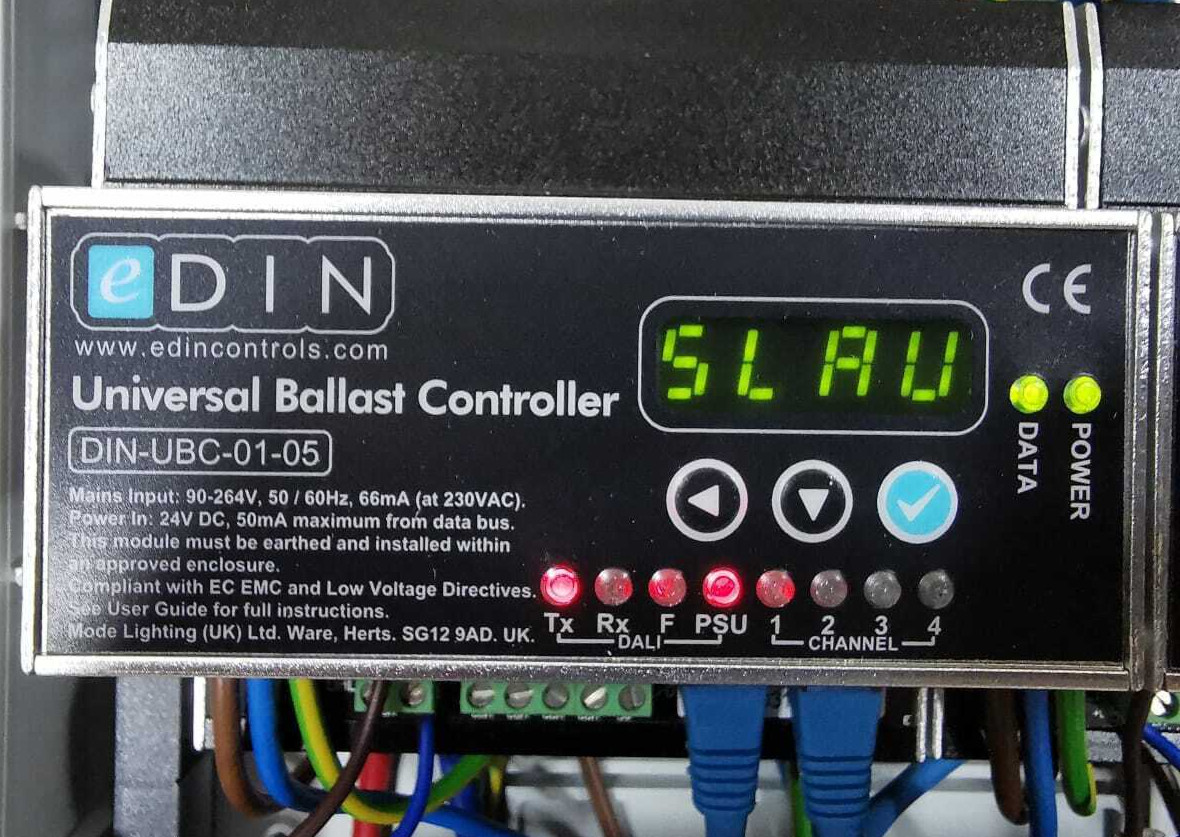 EDIN DIN-UBC-01-05 Universal Ballast Controller 24VDC 50mA