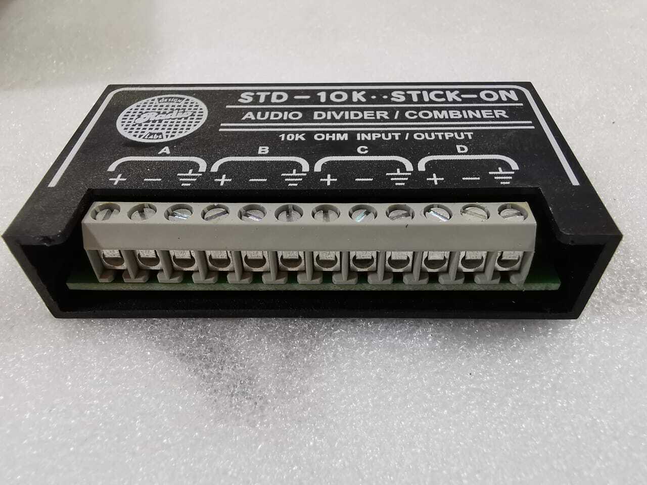 RADIO STD10K RADIO STD-10K STICK-ON AUDIO Divider /Combiner 4