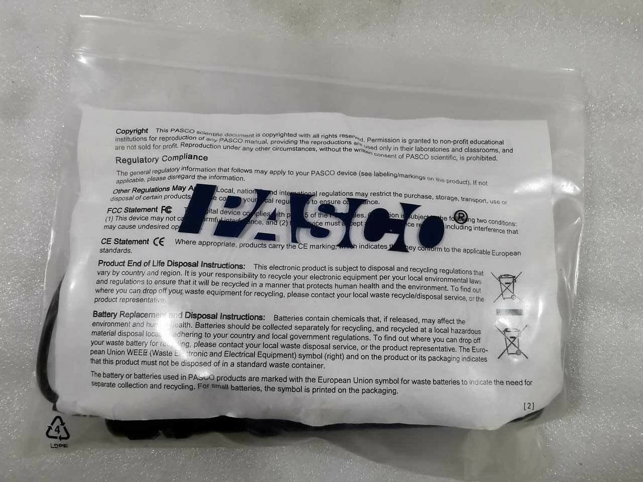 PASCO PS-2196 PASCO PS-2196 PASPORT OPTICAL DISSOLVE OXYGEN 4