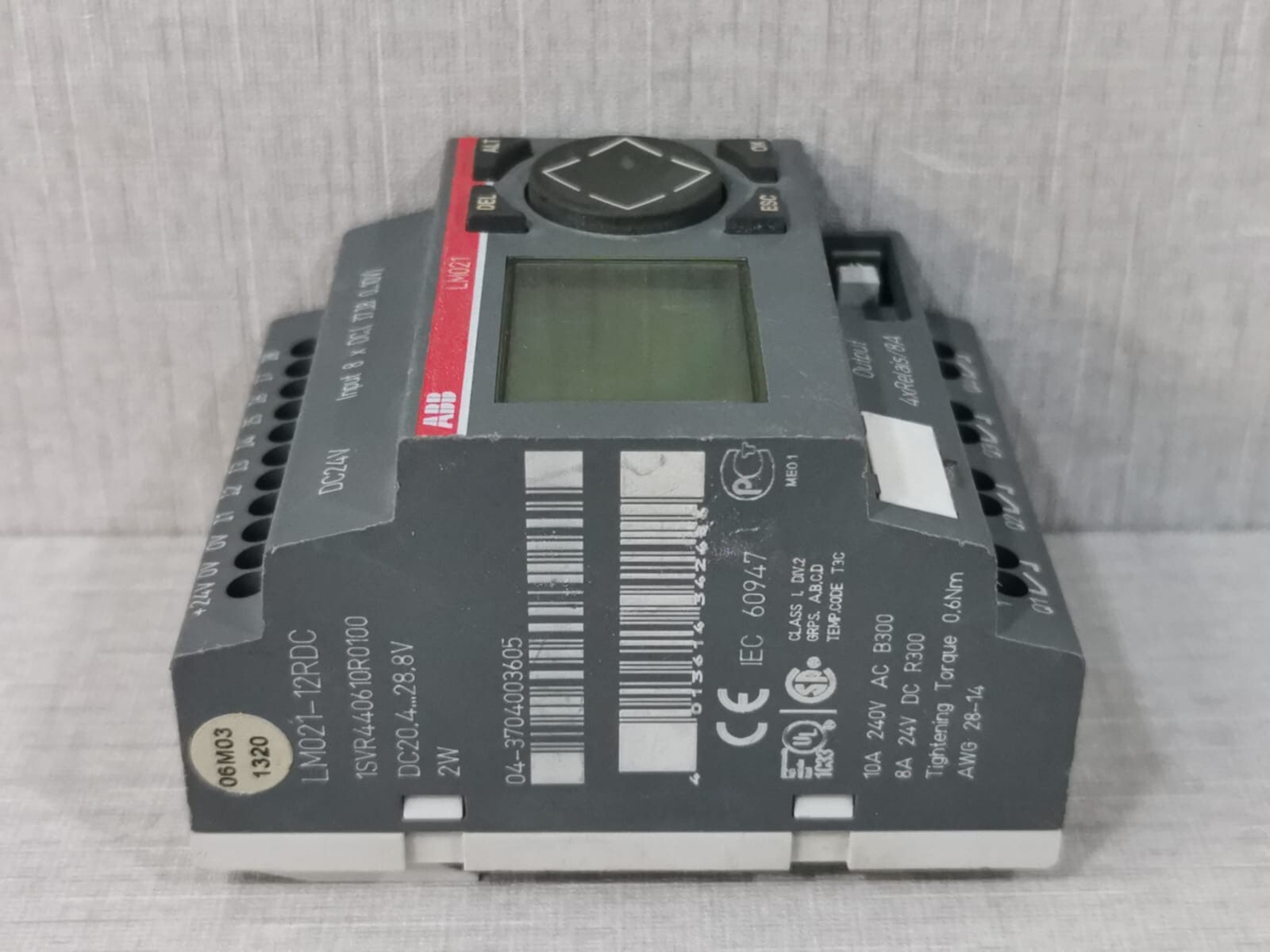 ABB 1SVR440610R0100 ABB LM021-12RDC MODULE 1SVR440610R0100 DC24V 5
