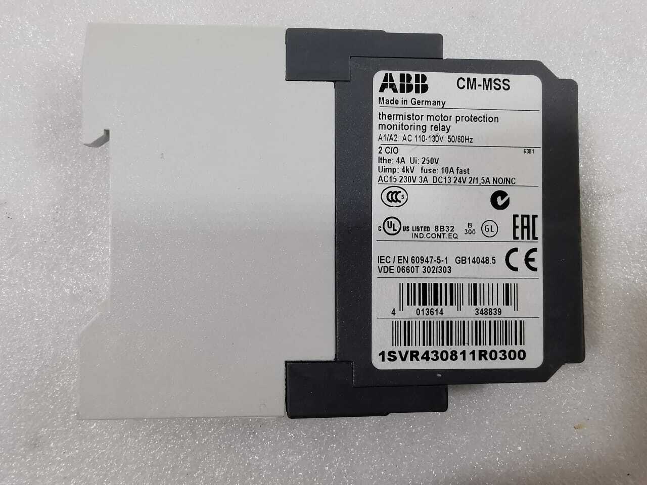 ABB 1SVR430811R0300 ABB CM-MSS MONITORING RELAY 1SVR430811R0300 3