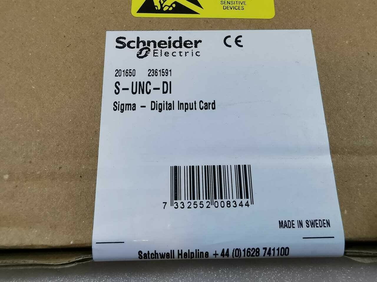 Schneider Electric S-UNC-DI Schneider Electric S-UNC-DI DIGITAL INPUT CARD 8
