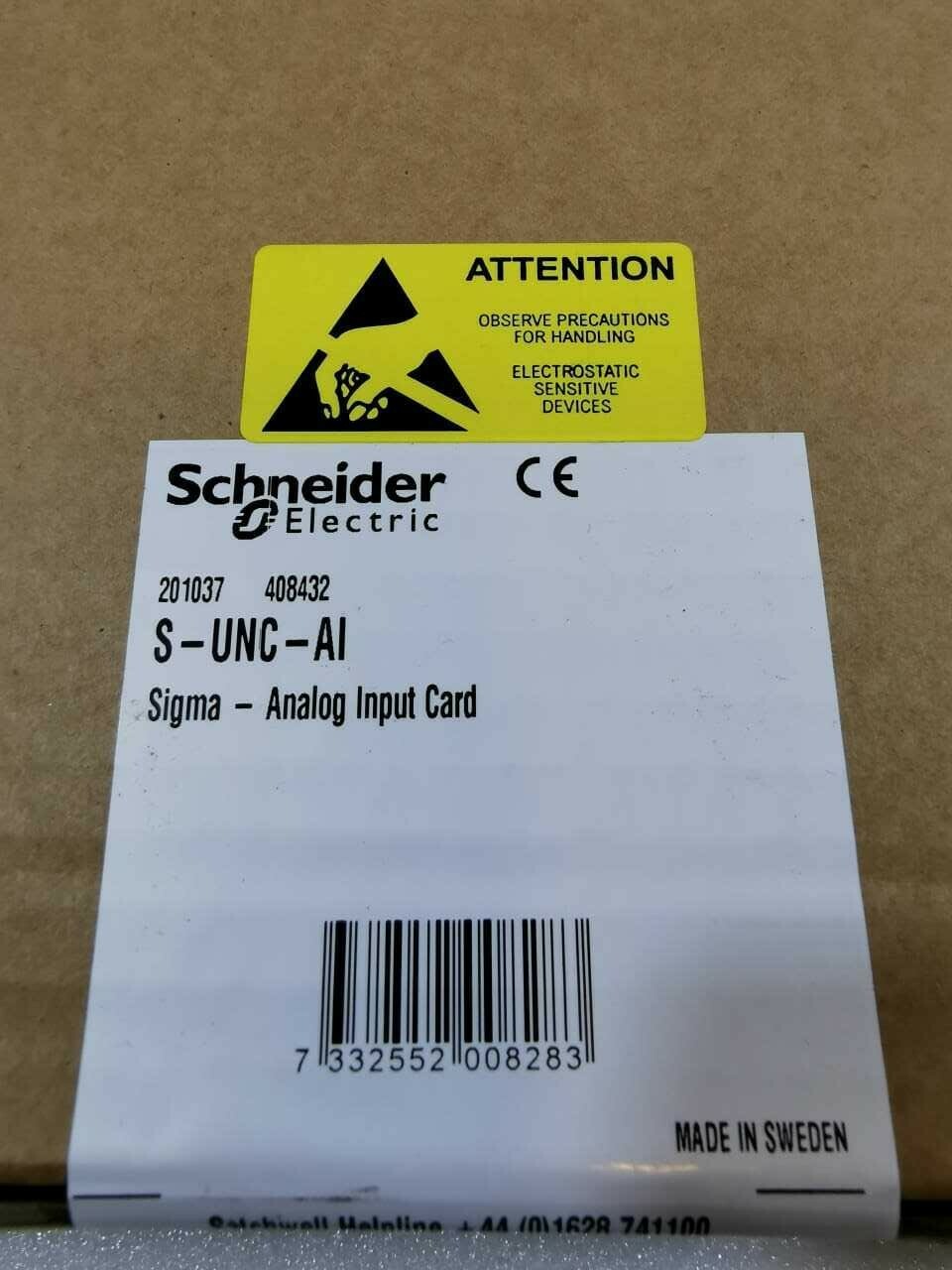 Schneider Electric S-UNC-AI Schneider Electric S-UNC-AI SIGMA ANALOG INPUT CARD 4