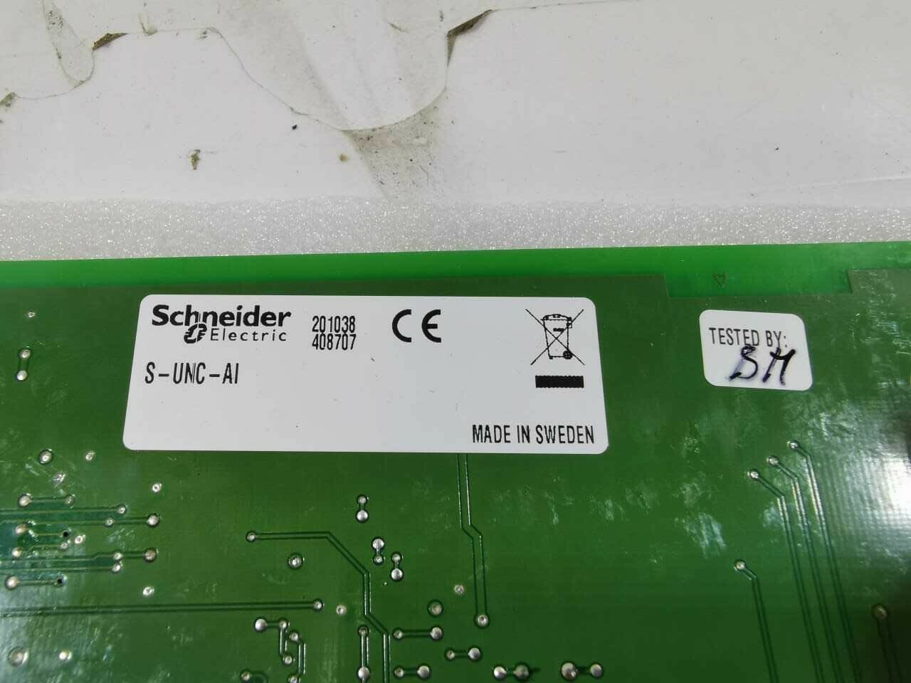 Schneider Electric S-UNC-AI Schneider Electric S-UNC-AI SIGMA ANALOG INPUT CARD 5