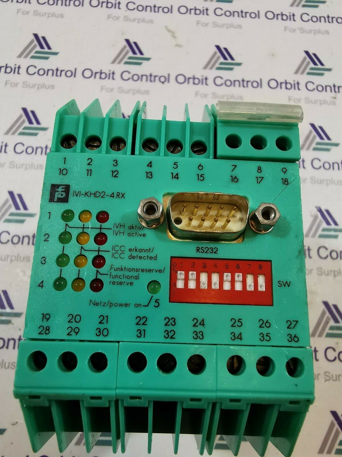 Pepperl+Fuchs IVI-KHD2-4RX PEPPERL+FUCHS IVI-KHD2- 4RX CONTROL INTERFACE 2