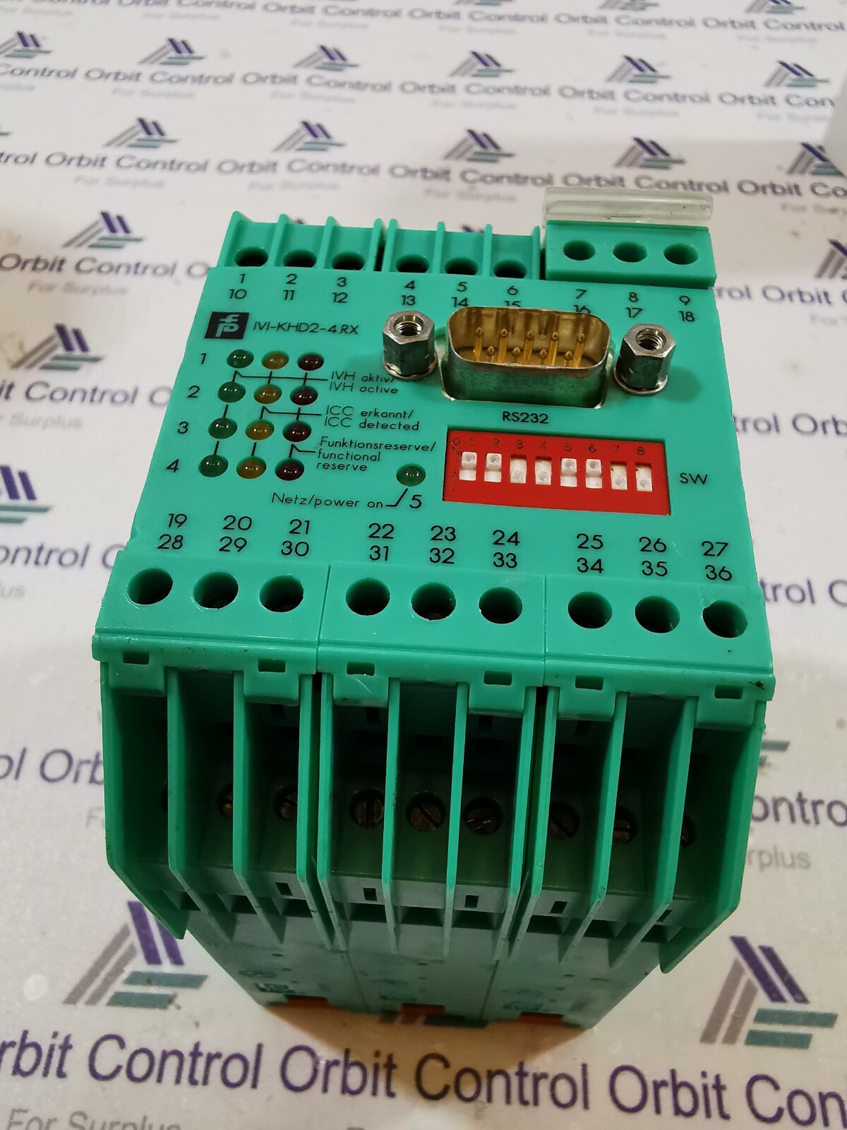 Pepperl+Fuchs IVI-KHD2-4RX PEPPERL+FUCHS IVI-KHD2- 4RX CONTROL INTERFACE 7