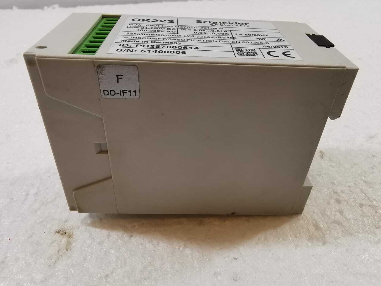 Schneider Electric CK222 Schneider Electric CK222 MODULE 4