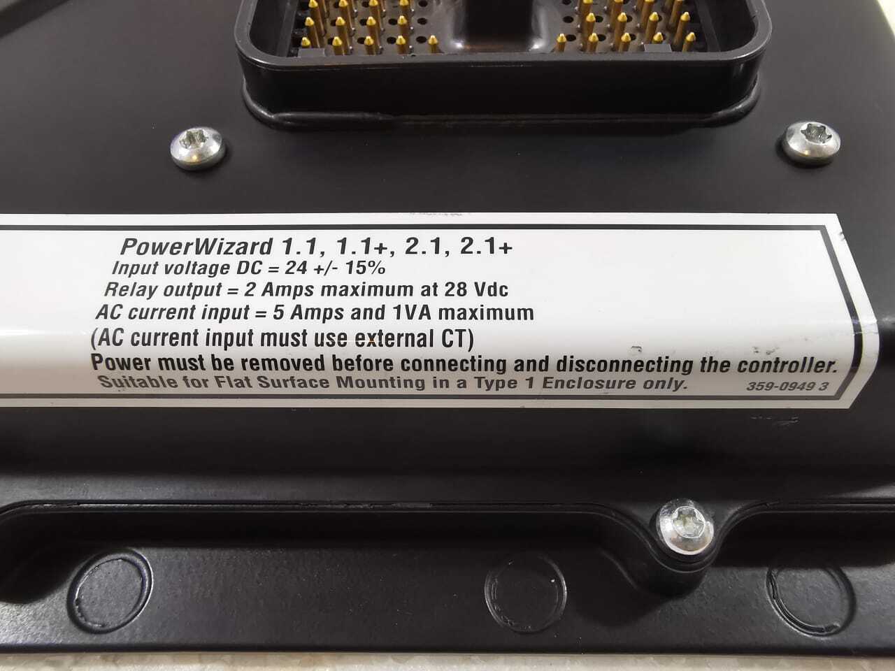 PowerWizard PoweraWizard 1.1,1.1+,2.1,2.1+ PowerWizard 1.1 Control Panel for Generator PowerWizard 1.1,1.1+,2.1,2.1+ 2