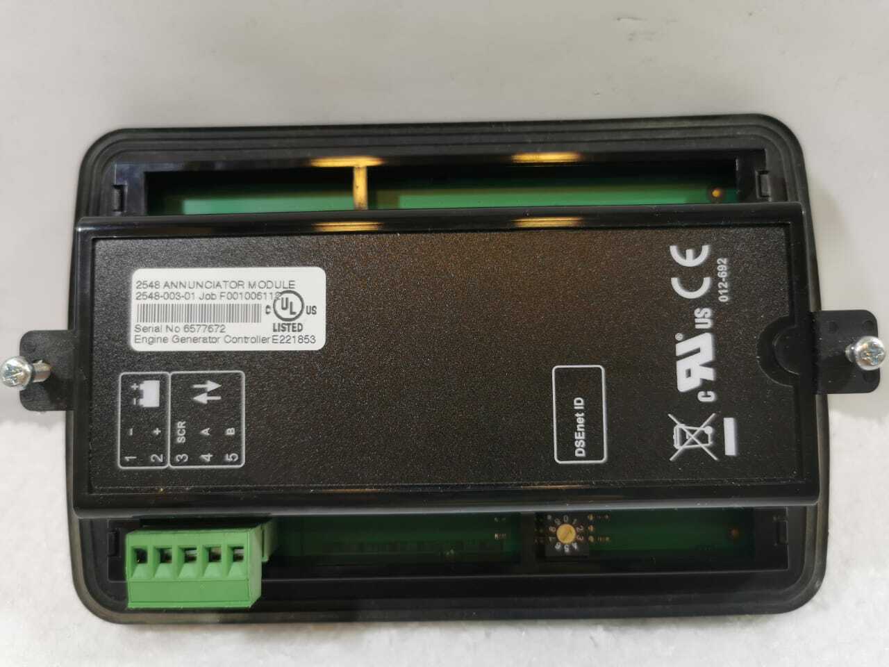 DSE 2548-003-01 DSE 2548 2548-003-01 / F001006112 Annunciator Module 8