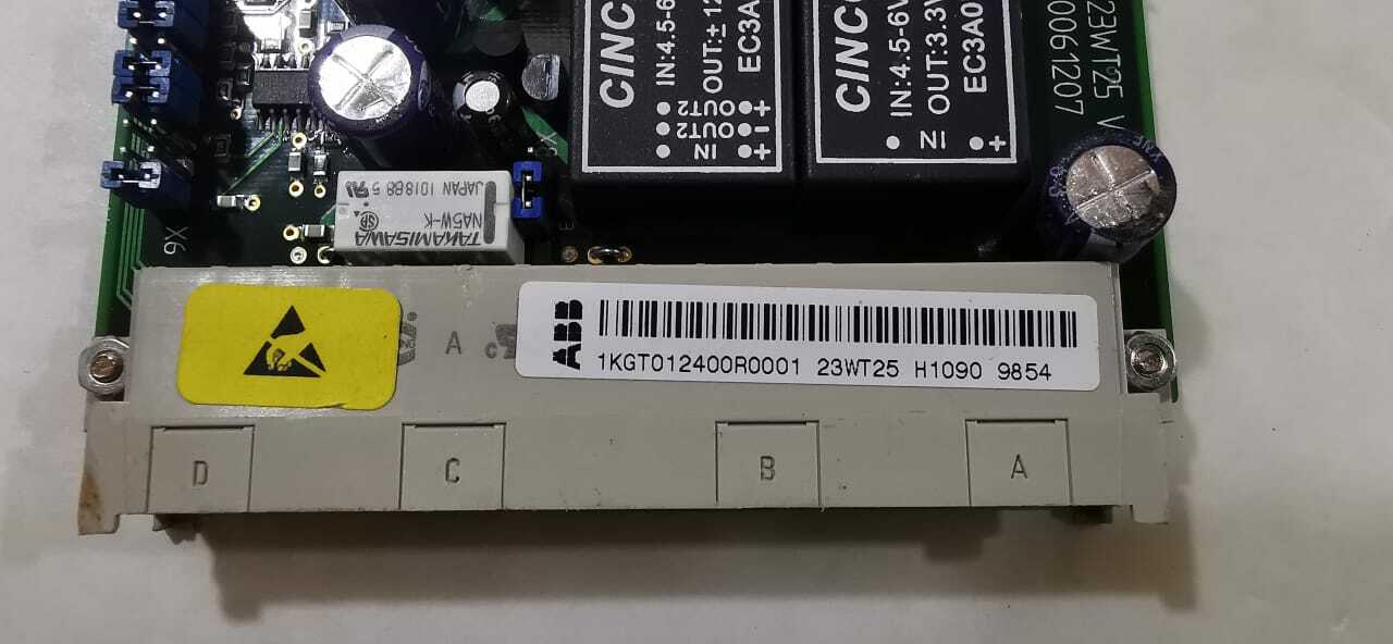 ABB 1KGT012400R0001 23WT25 ABB 1KGT012400R0001 3