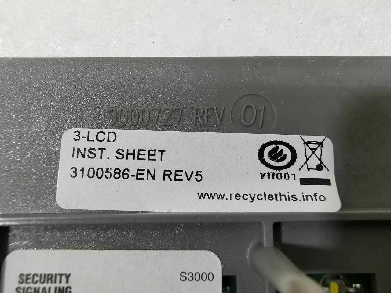 ULC S3000 ULC S3000 FIRE ALARM AND SECURITY SUBASSEMBLY 4