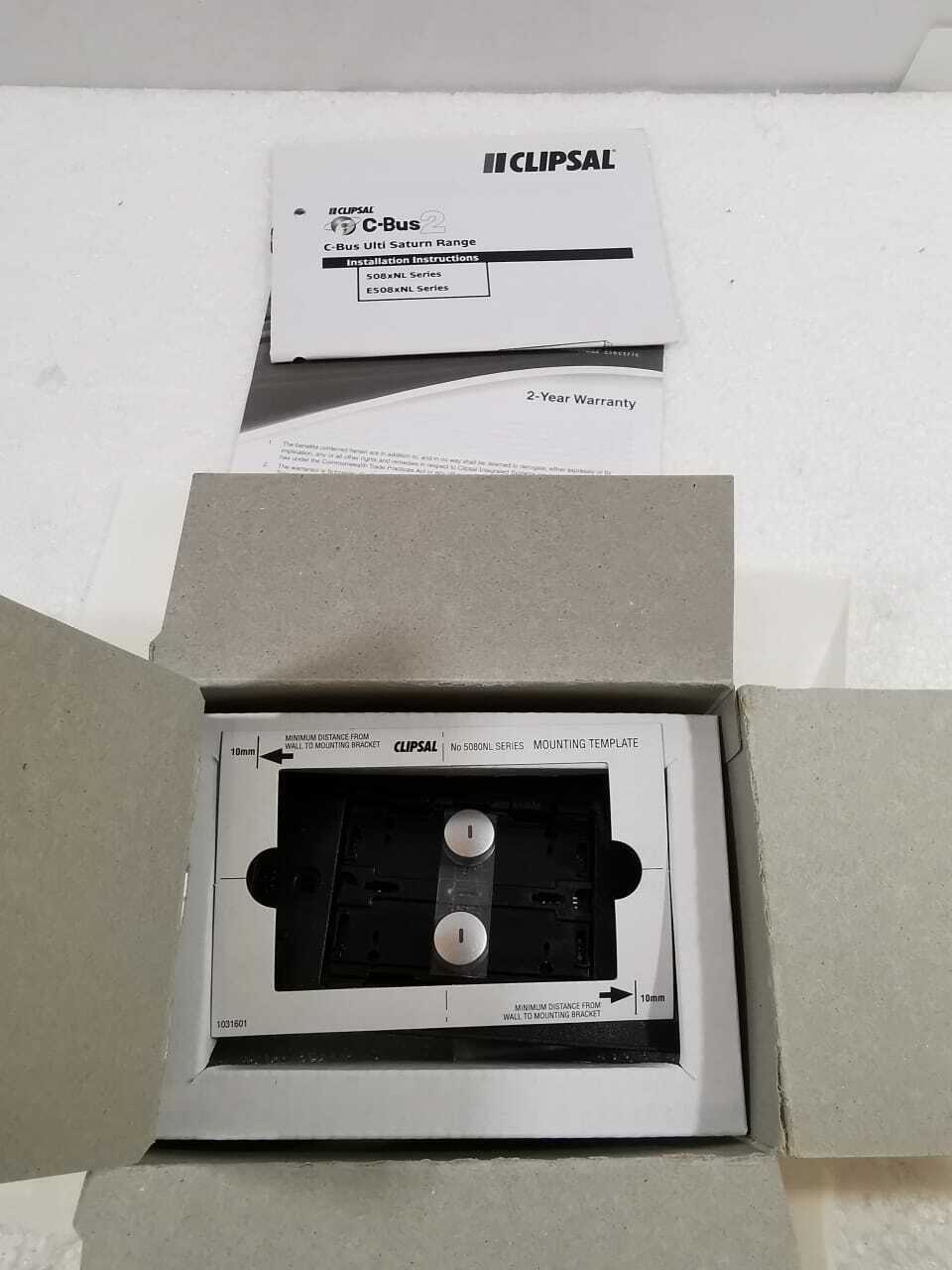 CLIPSAL 5082NL-680 CLIPSAL 5082NL-680 SATURN SERIES Key Input 2 GANG 6