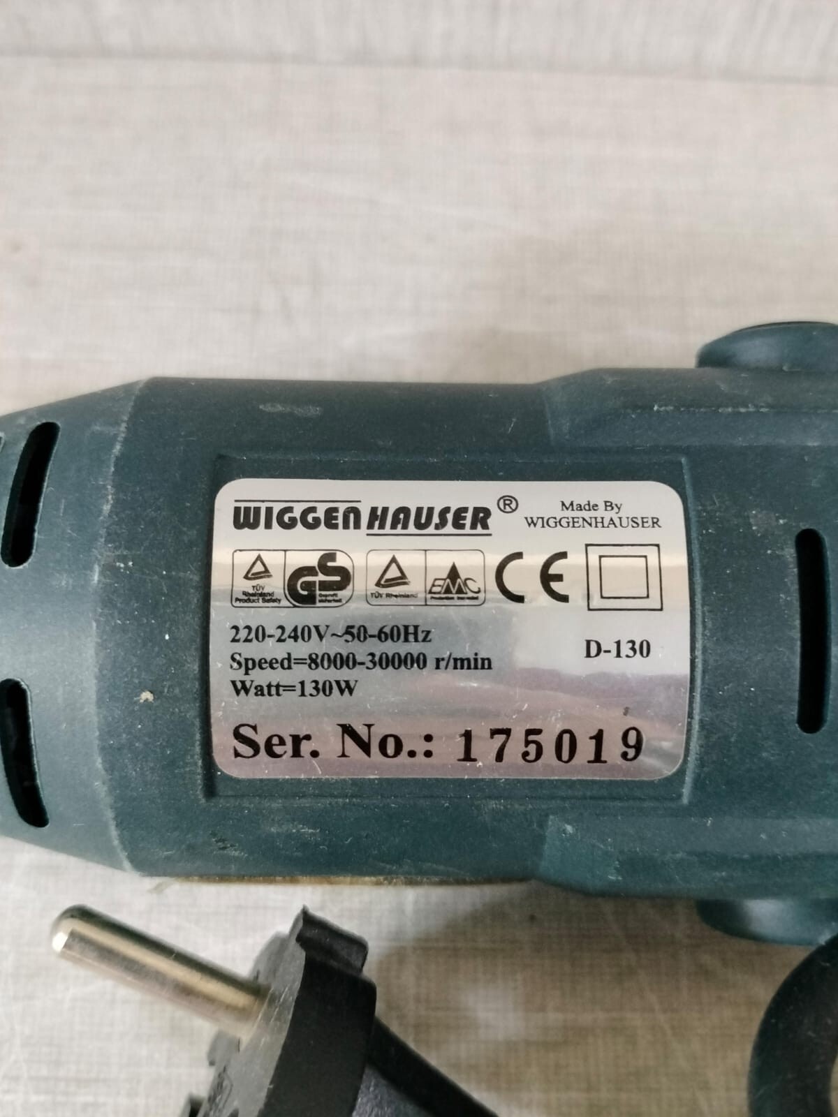 WIGGENHAUSER D-130 WIGGENHAUSER D-130 Handheld Homogenizer 4
