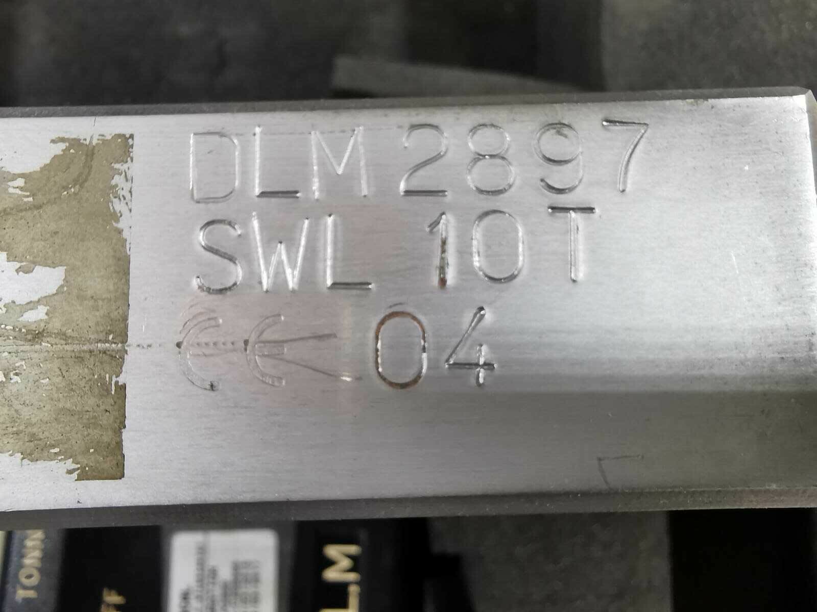 DLM DLM2897 10T DYNAMIC LOAD MONITORING DLM2897 10T / 25t STD LINK D.L.M 7