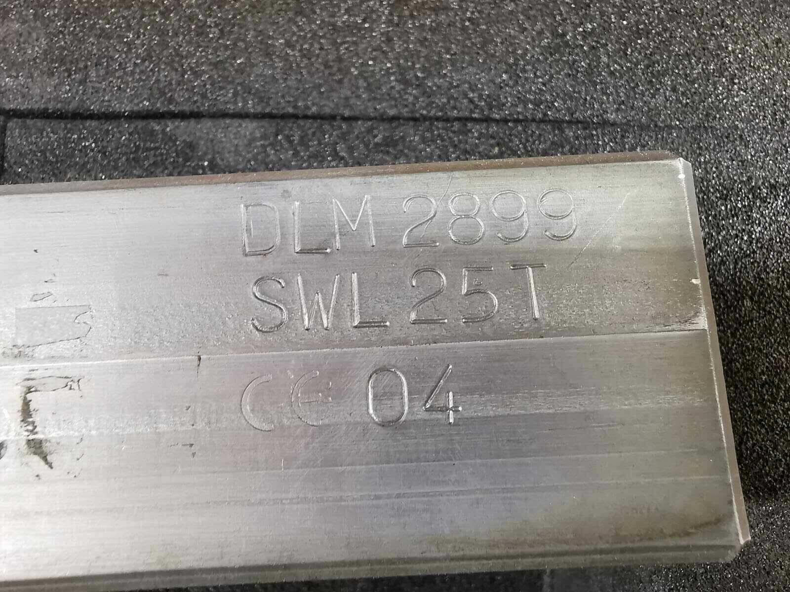 DLM DLM2899 SWL 25t DYNAMIC LOAD MONITORING DLM2899 SWL 25t 4
