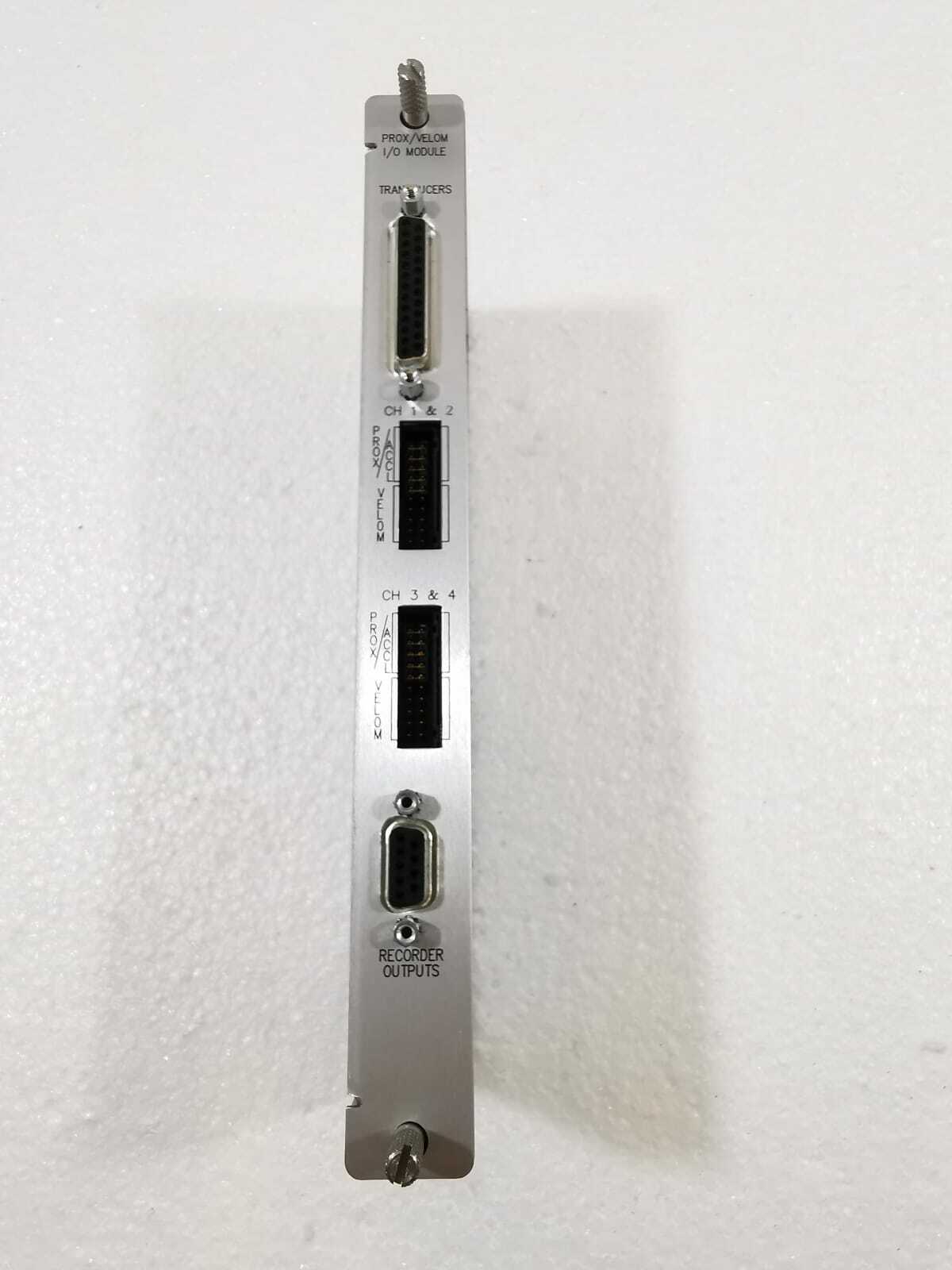 BENTLY NEVADA PROX/VELOM I/O MODULE 140482-01