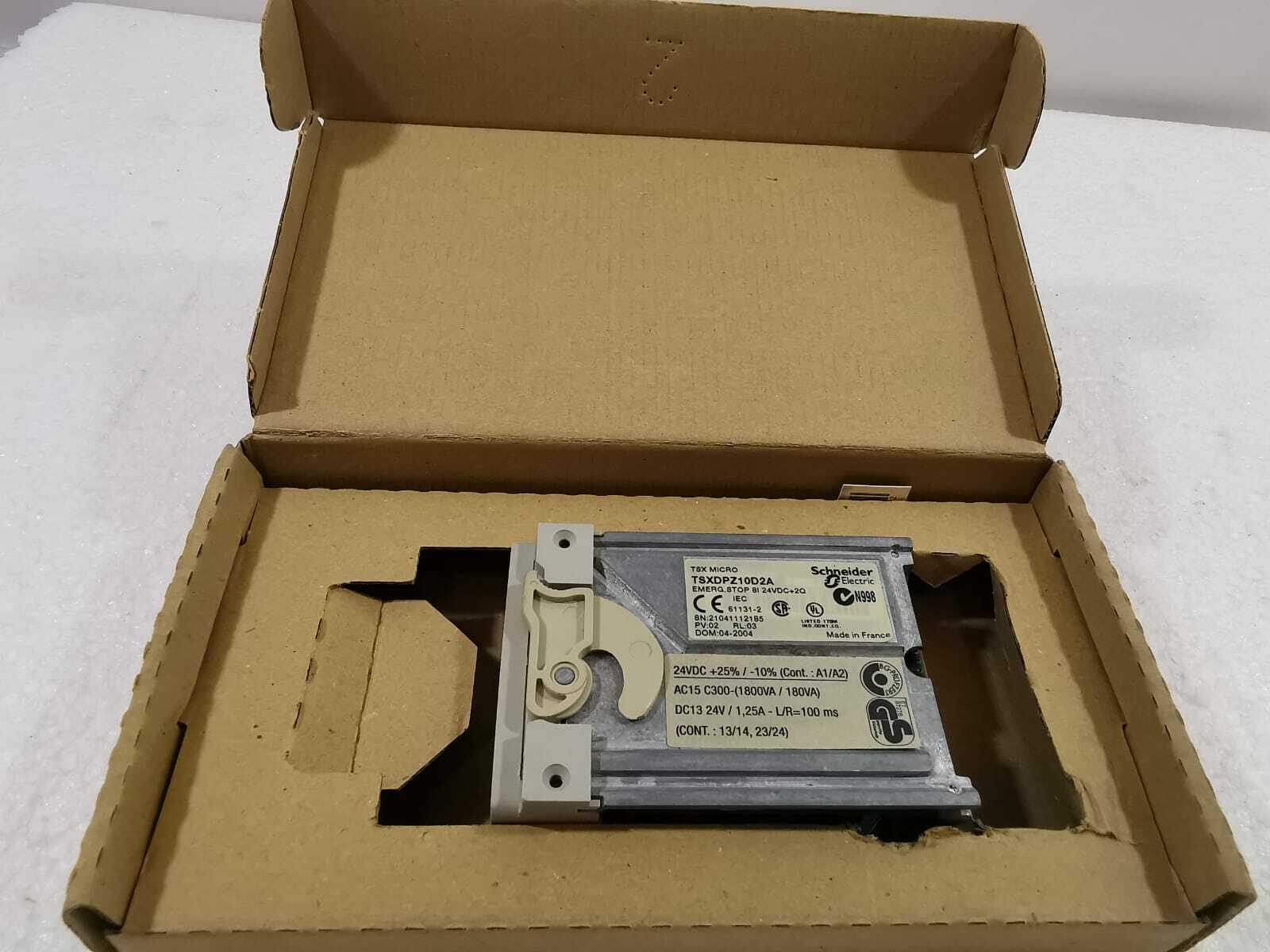 Schneider Electric TSXDPZ10D2A TSXDPZ10D2A Schneider Electric TSX MICRO Safety Reconditioned 8
