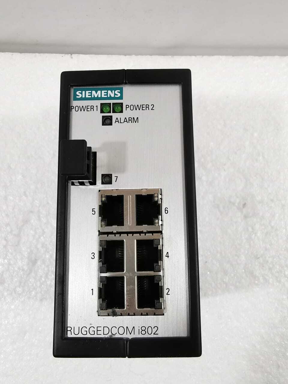 Siemens 6GK60082AS100UT0-ZA01 SIEMENS RUGGEDCOM i802 MEDIA CONVERTER 6GK60082AS100UT0-ZA01 3
