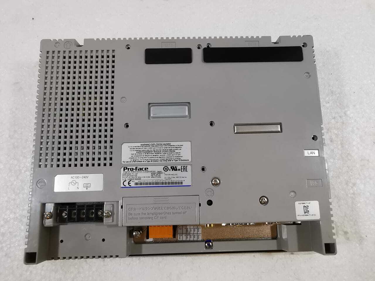 Pro-face AGP3550-T1-AF PRO-FACE PFXGP3550TAA AGP3550-T1-AF 3280035-75 TOUCH SCREEN 8
