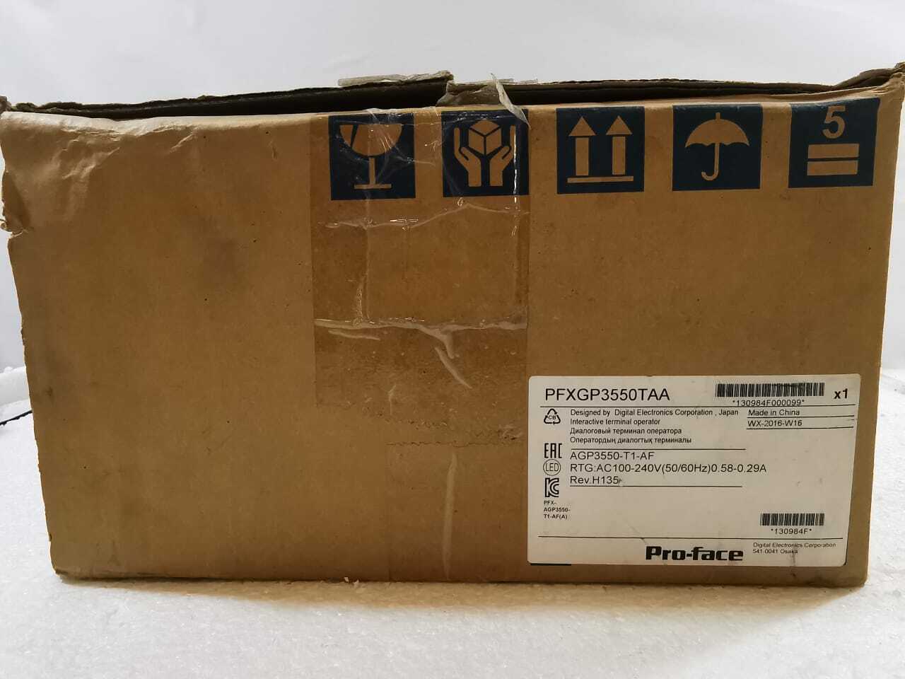 Pro-face AGP3550-T1-AF PRO-FACE PFXGP3550TAA AGP3550-T1-AF 3280035-75 TOUCH SCREEN 10