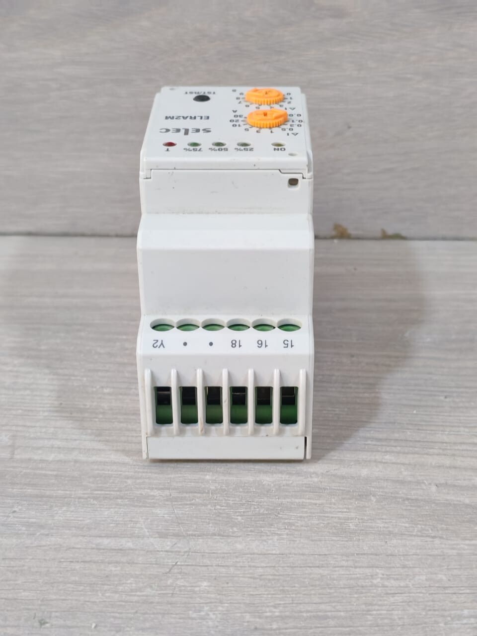 SELEC ELRA2M SELEC ELRA2M-1-230V EARTH LEAKAGE RELAY 8