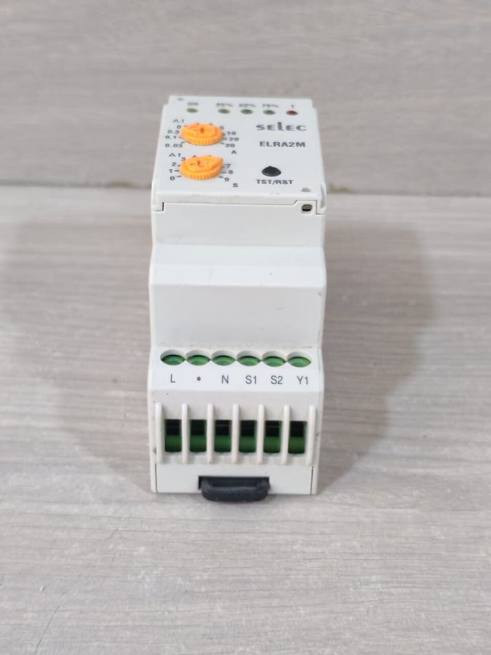 SELEC ELRA2M SELEC ELRA2M-1-230V EARTH LEAKAGE RELAY 9