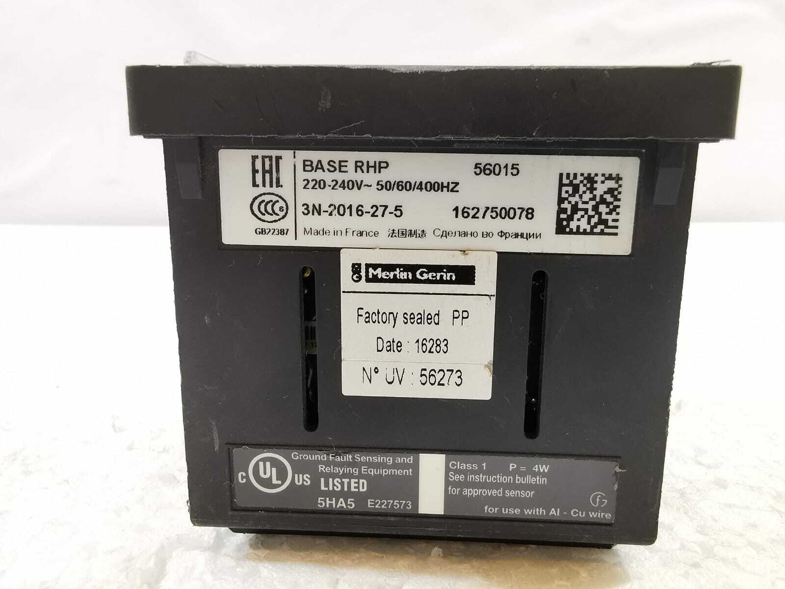 Schneider Electric RELAY-56015-220 Schneider Electric RH99P Earthleakage Relay 56015 220/240V 2