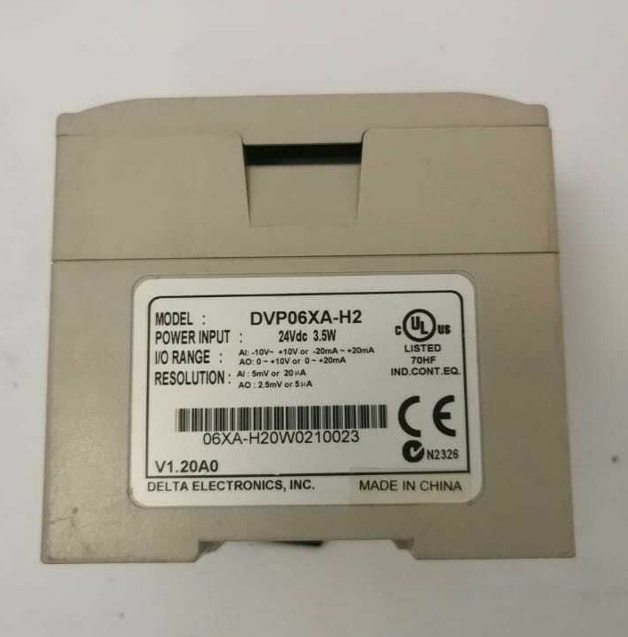 Delta DVP06XA-H2 Delta Electronics DVP06XA-H2 Expansion Module 2