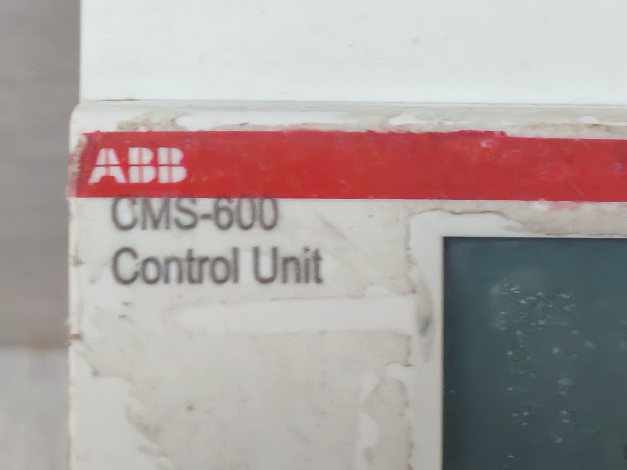 ABB CMS-600 ABB CMS-600 Control Unit Touch Display (Touch Screen ) 2