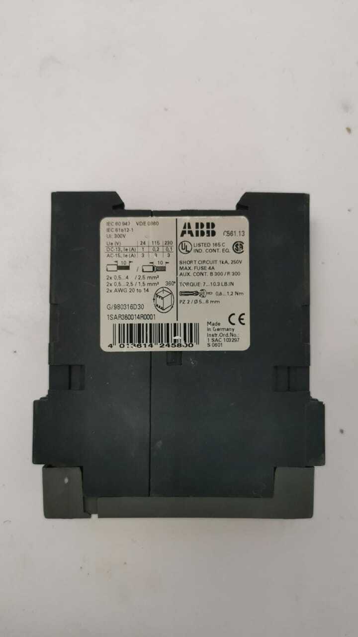 ABB C561.13 C561.13 ABB 1SAR360014R0001 TIME DELAY RELAY 2