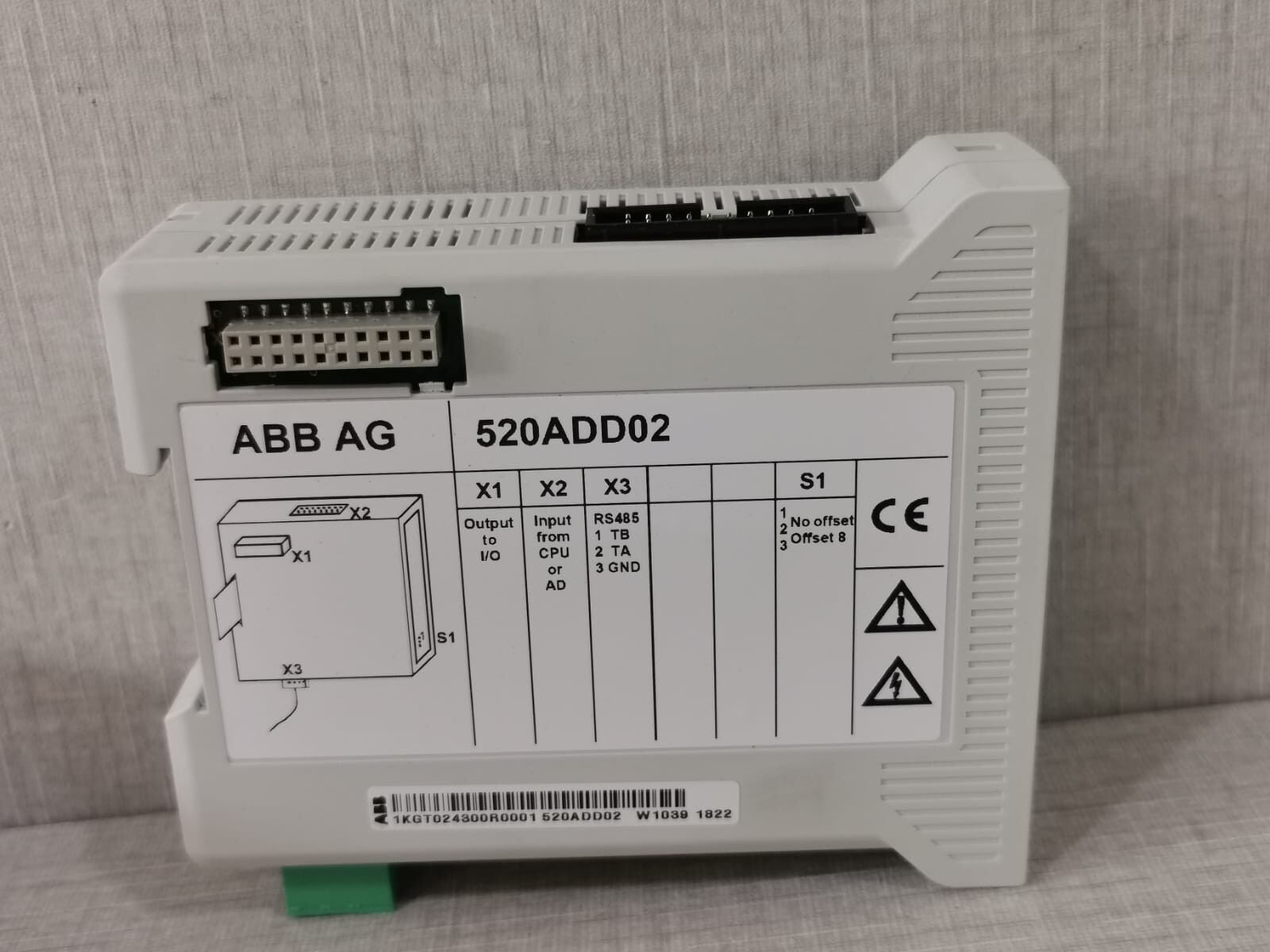 ABB 1KGT024300R0001 520ADD02 ABB 1KGT024300R0001 3