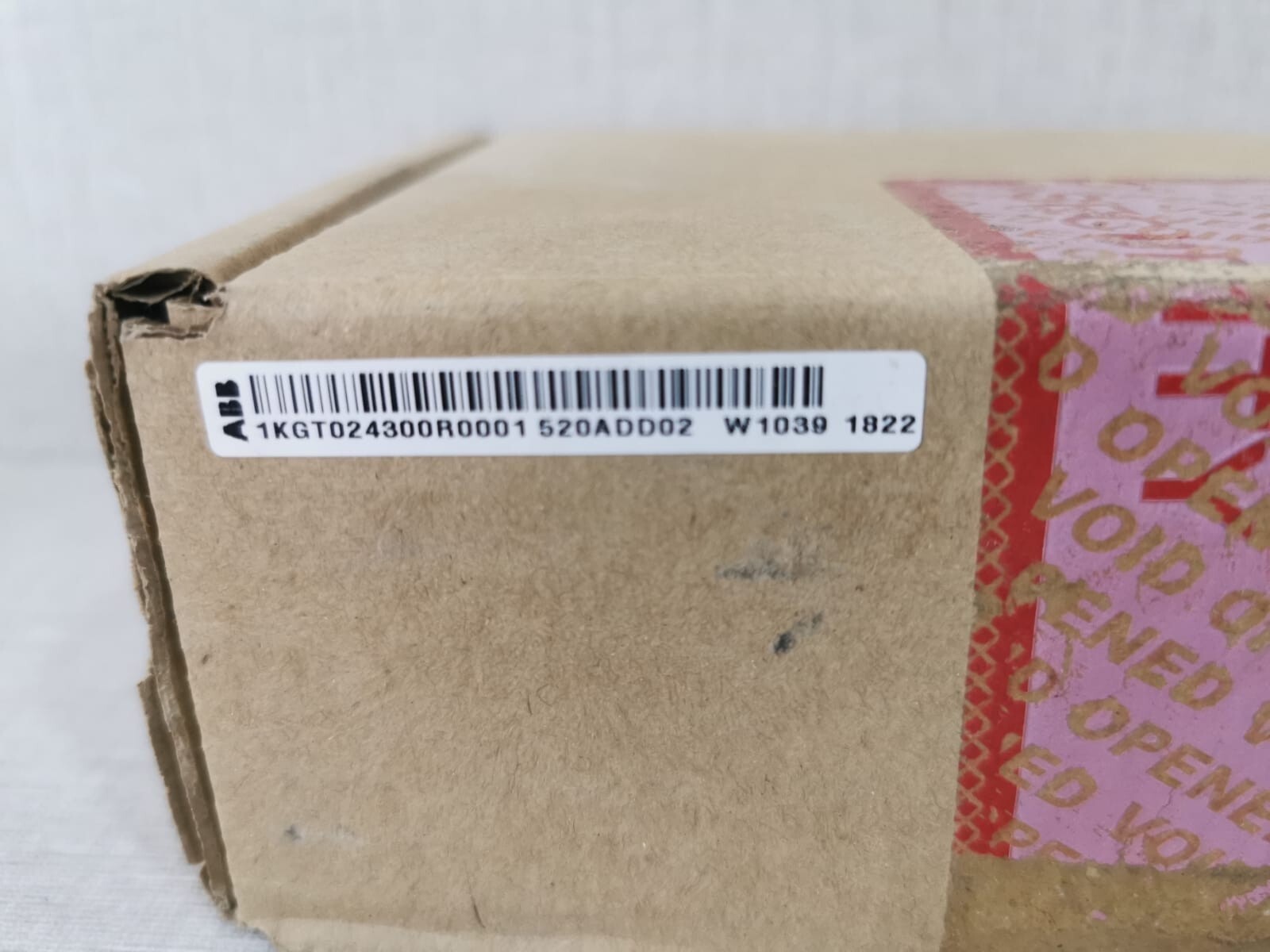ABB 1KGT024300R0001 520ADD02 ABB 1KGT024300R0001 10