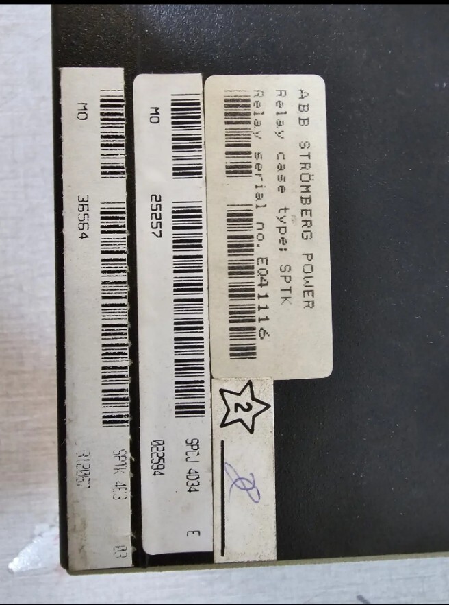 ABB SPCJ 4D34 ABB SPCJ 4D34 Over Current and Earth-Fault Relay SPAM 150 C 7