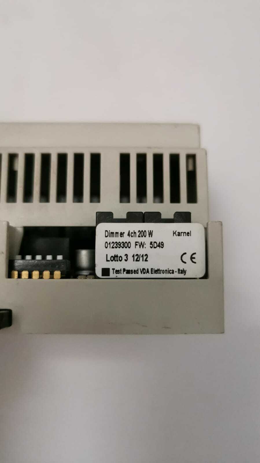 KARNEL 5D49 Karnel Dimmer 4ch 200 W 01239300 FW 5D49 4