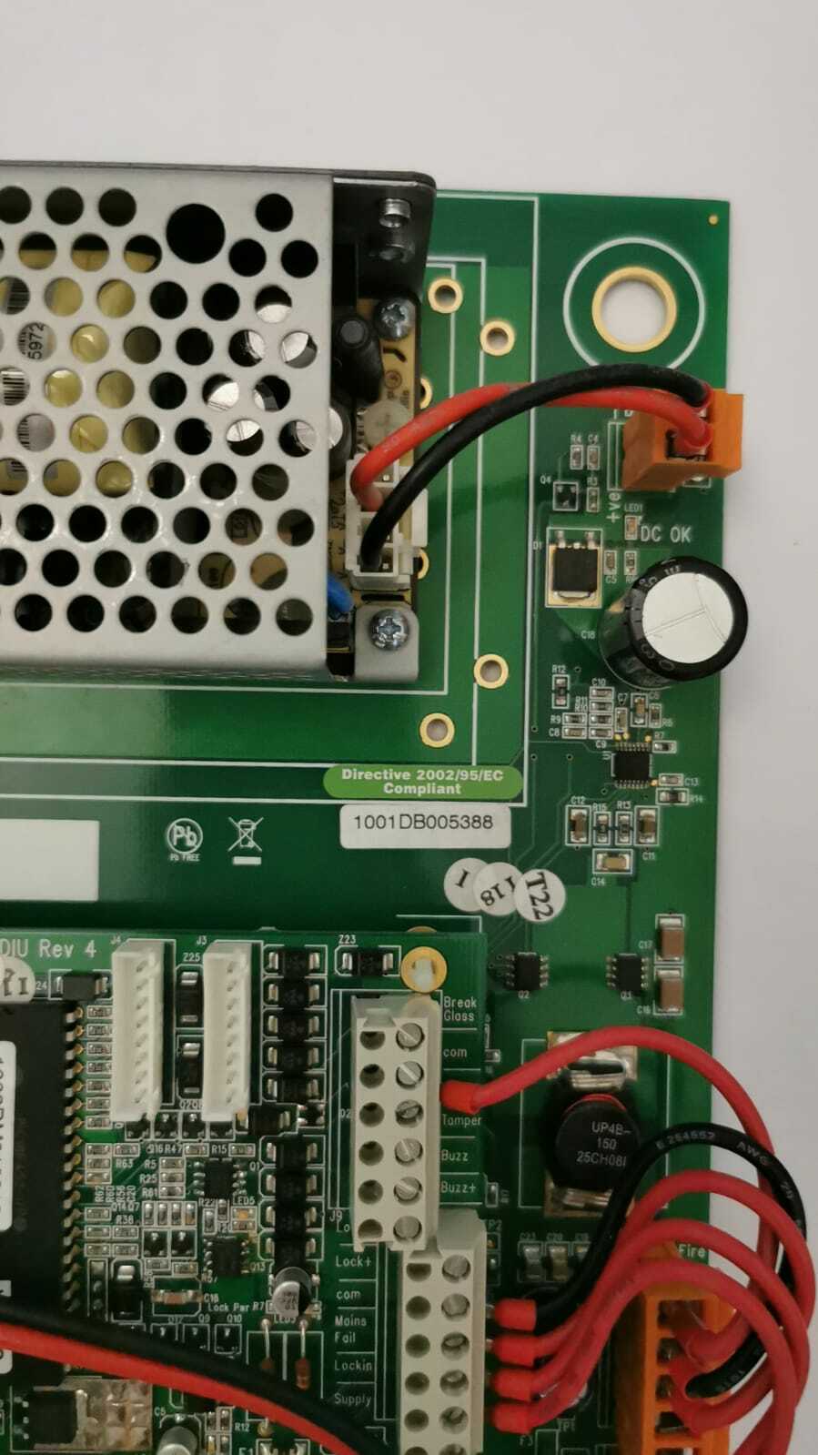 CEM System CDIU-BACKPLANE-V3 CEM System CDIU Backplane V3 1001DB005388 2